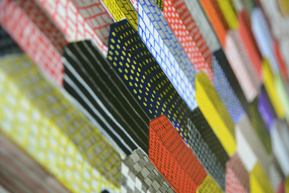 "La ville à l'infini" # 014.001 (détail), 2017