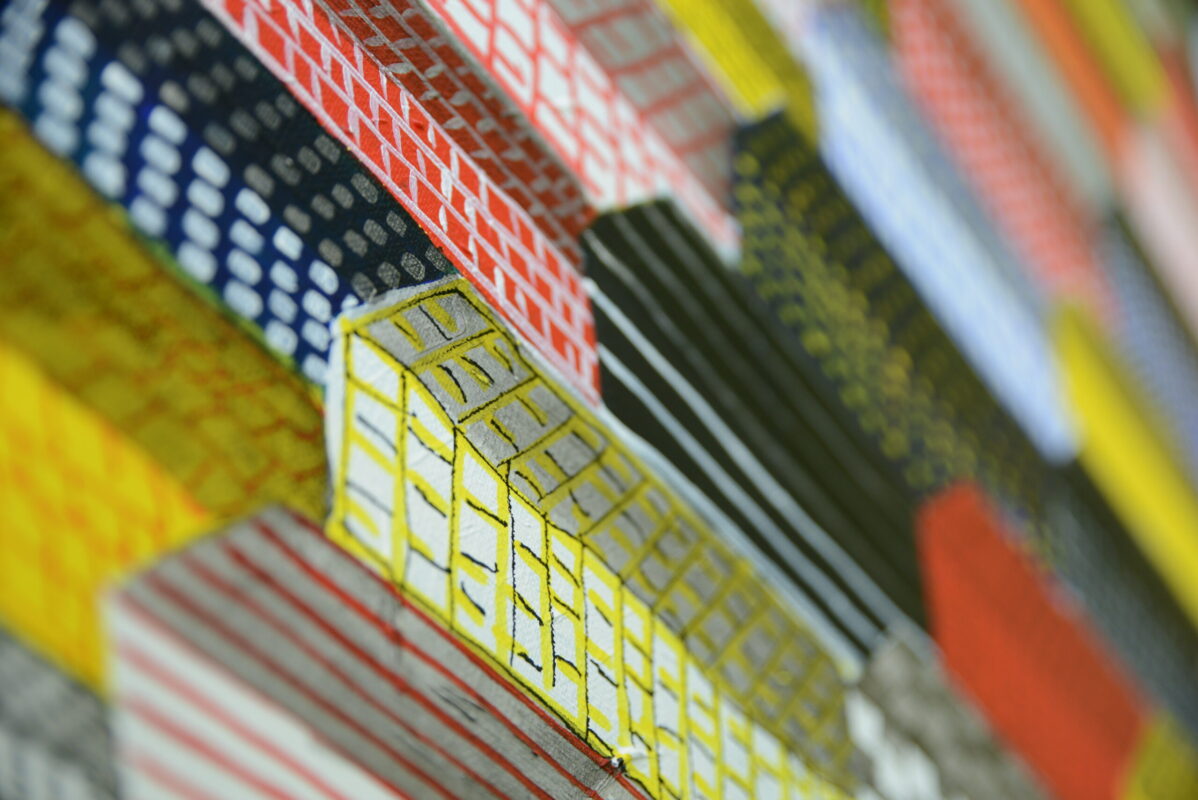 "La ville à l'infini" # 014.001 (détail), 2017