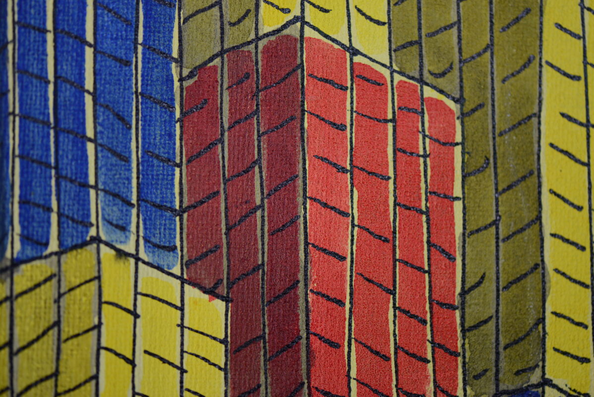 "La ville en continu" # 013.001(détail), 2017