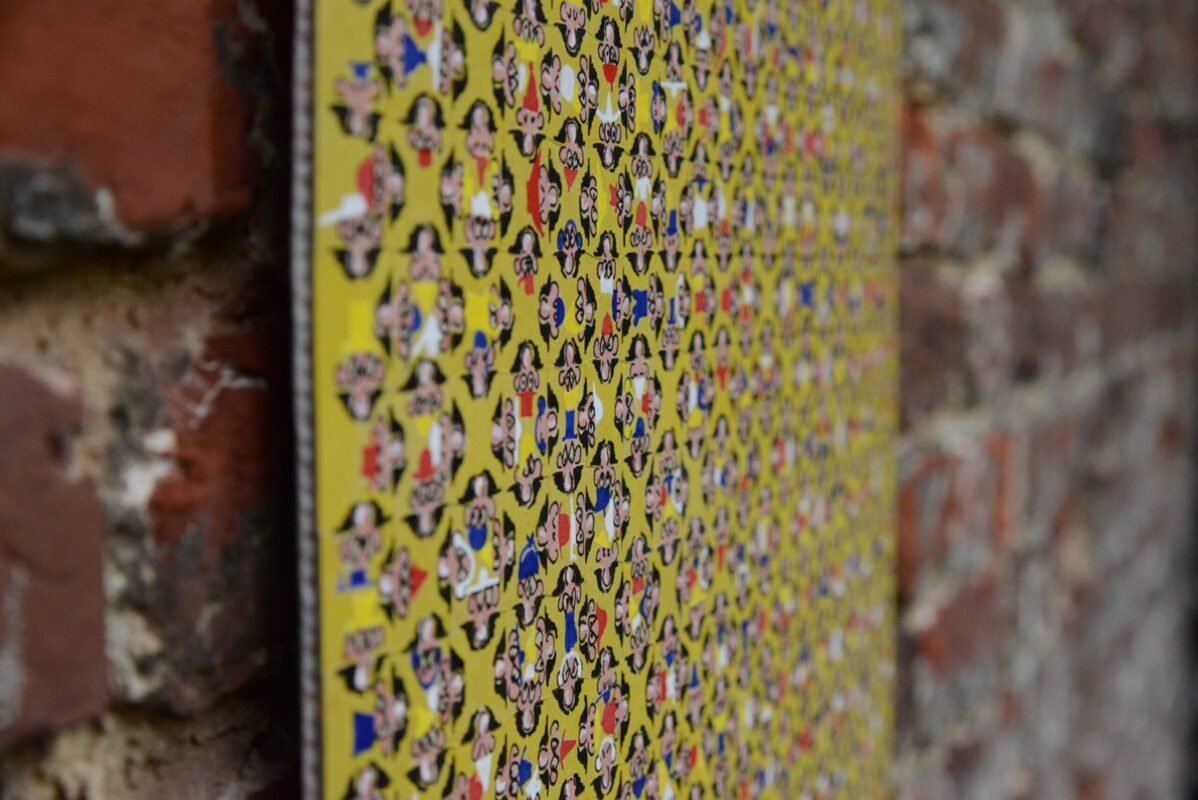 "Émotic'Hommes aux chapeaux" # 001.002 (détail), 2019